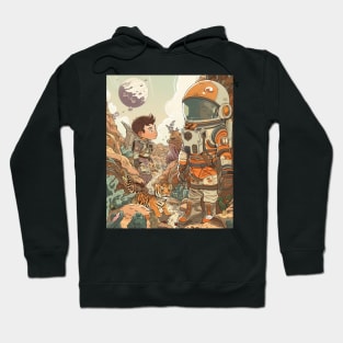 Calvin and Hobbes Lazy Lazing Hoodie